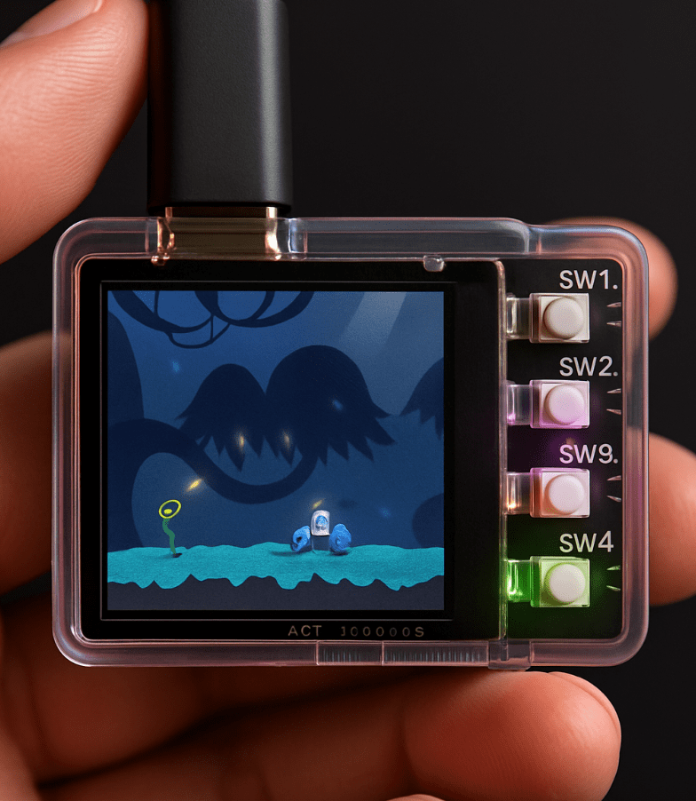 Firefly Pixie DevKit in use